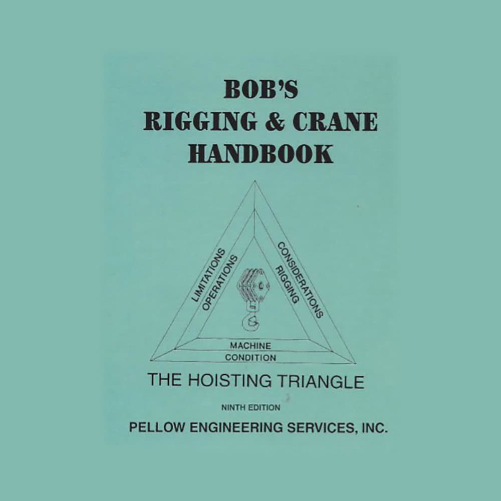 Bobs Rigging And Crane Handbook 9 Pocket English Front